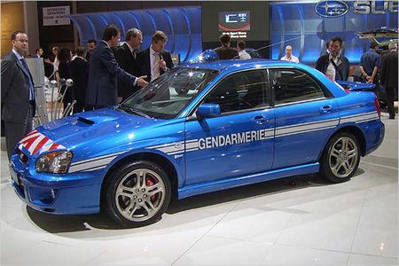 Subaru gendarmerie